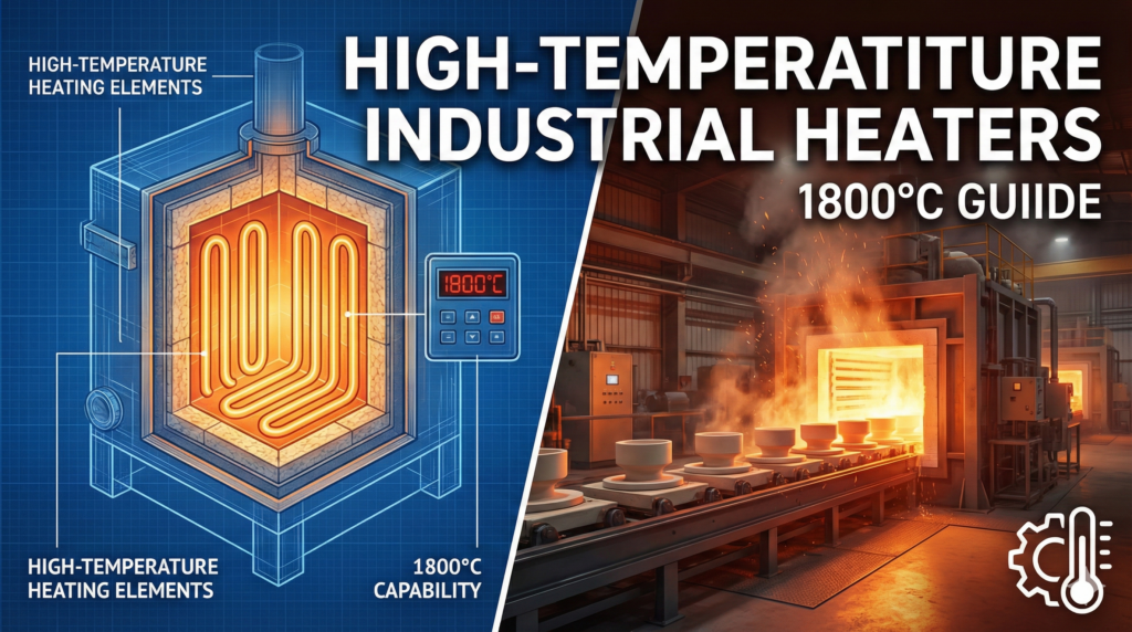 High-Temperature Industrial Heaters: 1800°C Guide
