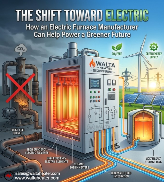 The Shift Toward Electric How an Electric Furnace Manufacturer Can Help Power a Greener Future