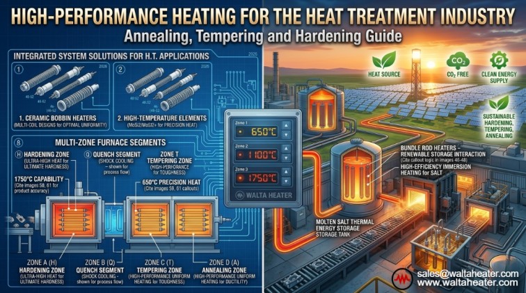 High-Performance Heating for the Heat Treatment Industry Annealing, Tempering and Hardening.
